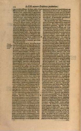 Commentaria In Dvodecim Prophetas Minores