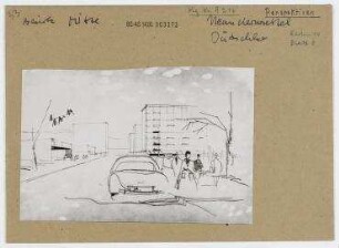 Schaubild: Neanderviertel. Berlin, Mitte, Heinrich-Heine-Straße (bis 1960 Neanderstraße)