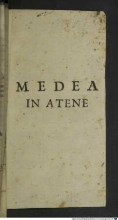 Medea in Atene
