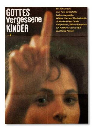 Filmplakat: "Gottes vergessene Kinder"