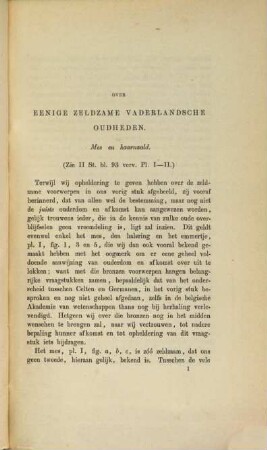 Oudheidkundige Verhandelingen en Mededelingen, III