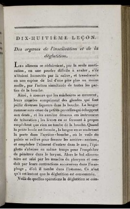 Dix-Huitiéme Leçon.