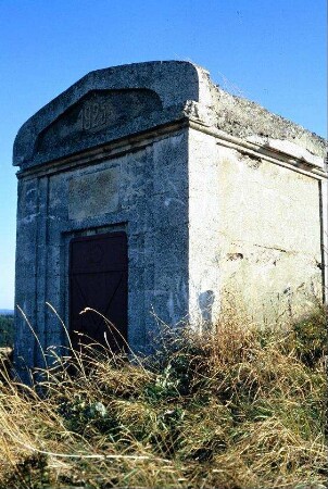 Wasserwerk oberhalb des Ortes, 1925 erbaut