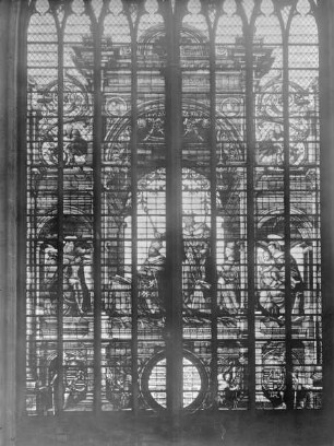 Maria von Ungarn und ihr Gemahl Ludwig II. von Ungarn mit ihren Schutzpatronen