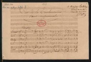 La Toulousaine; Coro maschile; G-Dur