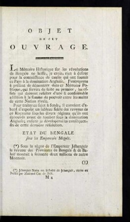 182-186 Etat du Benagel sous des Empereurs Mogols