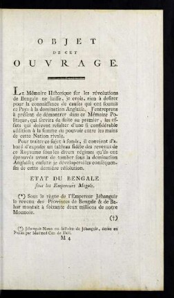 182-186 Etat du Benagel sous des Empereurs Mogols