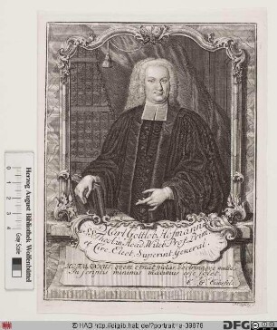 Bildnis Carl Gottlob Hofmann