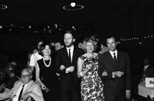 15. Tagung 1965 Physiker: Polonaise angeführt von Frau Steurer und Rudolf L. Mößbauer