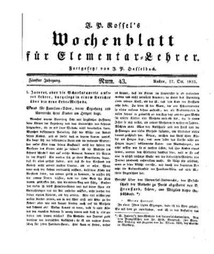 Jacotot, oder die Scharlatanerie unserer Lehrer, dargelegt in einem Berichte über die neue Lehr-Methode