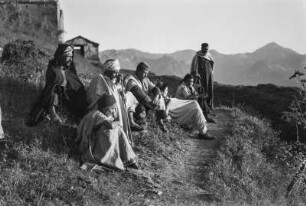 Männer der Kabylen (Forschungsreise in die Große Kabylei 1942)