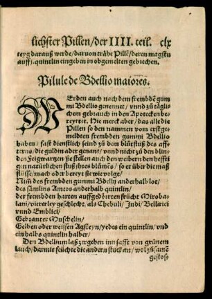 Pilule de Bdellio maiores.