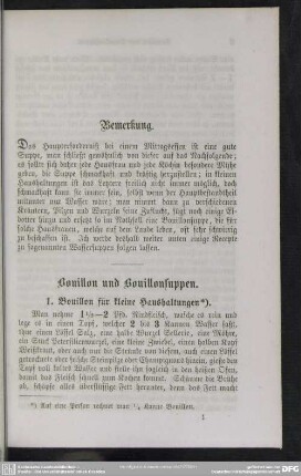 Bouillon und Bouillonsuppen