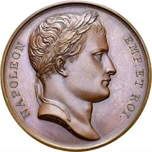 Medaille auf die Fertigstellung der Simplon Straße 1807