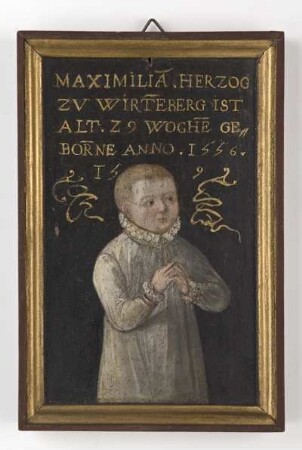 Miniaturporträt des Herzogs Maximilian von Württemberg