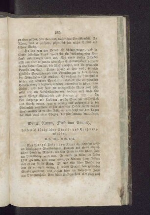 Wenzel Anton, Fürth von Kaunitz,