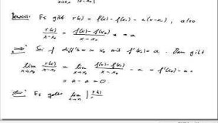 Differentialrechnung