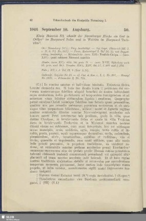 50. 1046, September 10. Augsburg