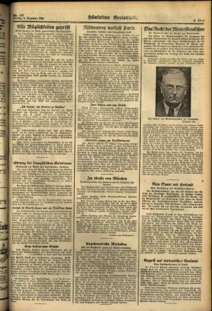 Zweite Ausgabe vom Freitag, den 09. Dezember 1938.