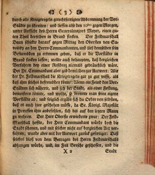 Die neuesten Nachrichten aus Dreßden vom 12ten dieses Monaths enthalten folgende Nachrichten von der wirklichen Annäherung der Oesterreichischen und Reichs-Armee ... : Berlin, vom 16den Nov. 1758.