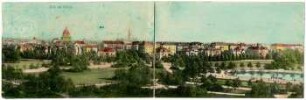 Blick auf Leipzig