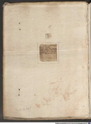 5 Masses - BSB Mus.ms. 40 : [stuck label on front binding, inside:] Missae a 4 Ludo: episc. // Si mo[n] service: // Misericorde. Cle: no[n] papa // Se dire ie losoie, Tho: Creqll. // Ecce q[uam] bonu[m], Cle: non papa // Salve celeberrima. Cor. Canis