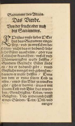 Das Vierde.