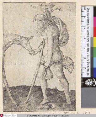 [Nacktes Weib mit Reh; Woman with the hind]