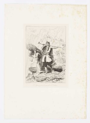 Le départ pour le marché de Cattaro, Blatt 6 der Folge "Montenegro"