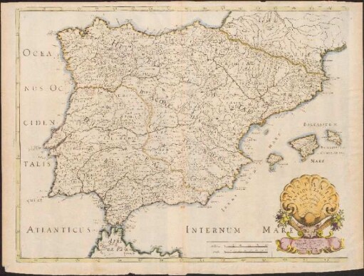 Hispaniæ Antiquæ Tabulæ : Avec Privilege du Roy
