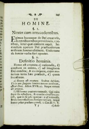 De Homine.