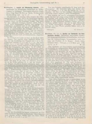 41-42 [Rezension] Wellhausen, Julius, Analyse der Offenbarung Johannis