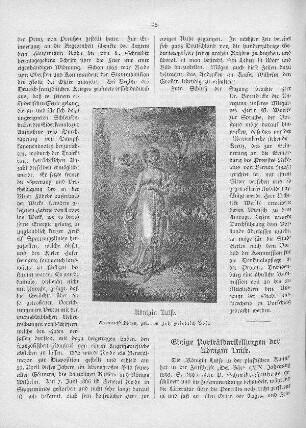 Einige Porträtdarstellungen der Königin Luise