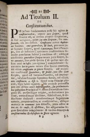 Ad Titulum II.