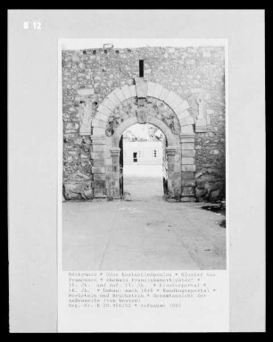 Kloster San Francesco — Klosterportal