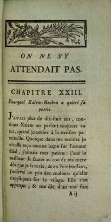 On Ne S'Y Attendait Pas, 2