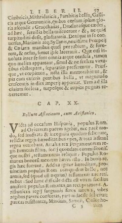 Cap. XX. Bellum Asiaticum, cum Aristonico