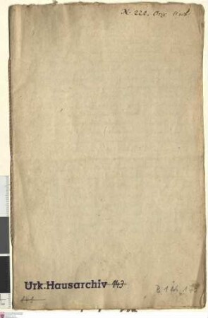 Notarielle Abschrift des Daniel Hörle über die Wittums-Verschreibung Landgraf Philipps III. von Hessen-Butzbach für seine Gemahlin Anna Margareta ...