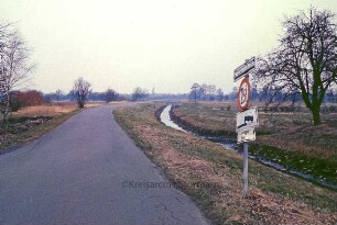 Hamburg: Vierlande: Marschbahndamm