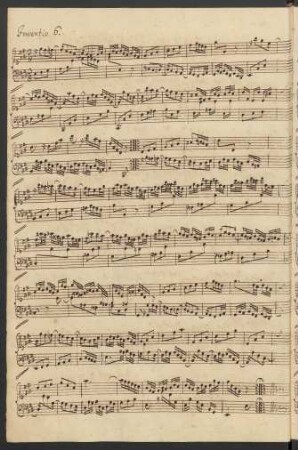 Inventionen; cemb; E-Dur; BWV 777