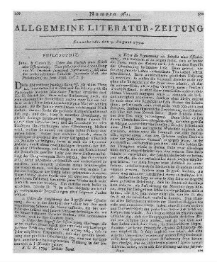 Niethammer, F. I.: Ueber den Versuch einer Kritik aller Offenbarung. Eine philosophische Abhandlung. Jena: Cuno 1792