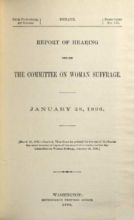 Senate documents. [466.] 1895/96, Vol. 7 = Congress 54, Sess. 1