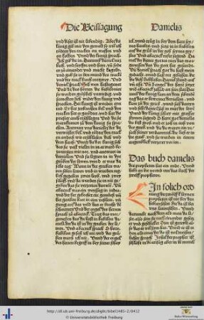 Die vorred inn das buch der zwelff propheten