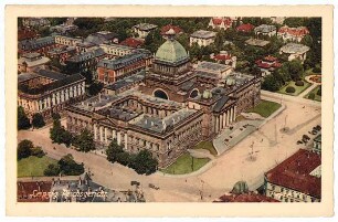 Leipzig : Reichsgericht : Fliegeraufnahme