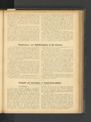 Viehzucht und Bodenkultur in Deutsch-Südwestafrika.