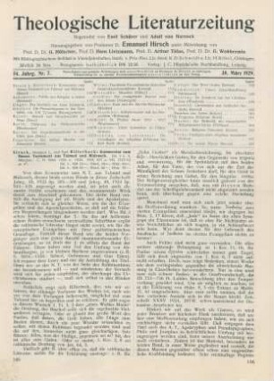 145-147 [Rezension] Strack, Hermann L., Kommentar zum Neuen Testament aus Talmud und Midrasch. 3. u. 4. Bd
