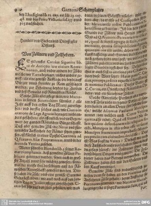 Hundert und Sieben und Dreyssigster Discurß. Von Zöllnern und Zollhebern.