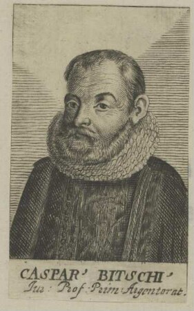 Bildnis des Casparus Bitschius