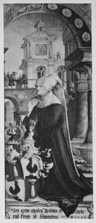 Wildensteiner Altar — Apolonia von Wildenstein