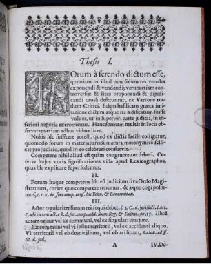 Thesis I. bis XLVII.